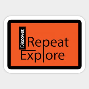 explore Sticker